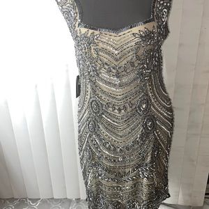 Short beaded dress